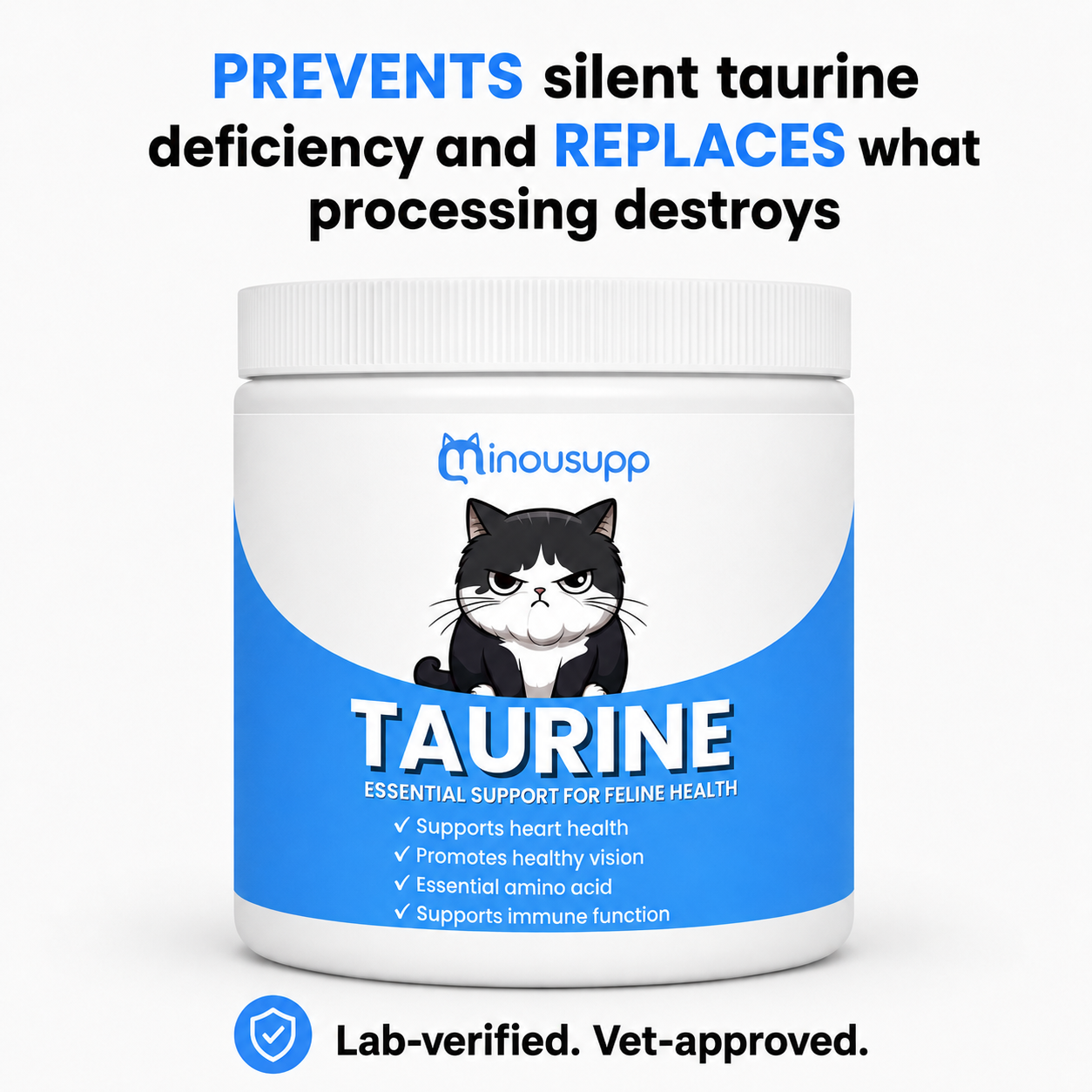MinouSupp Cat Taurine Powder